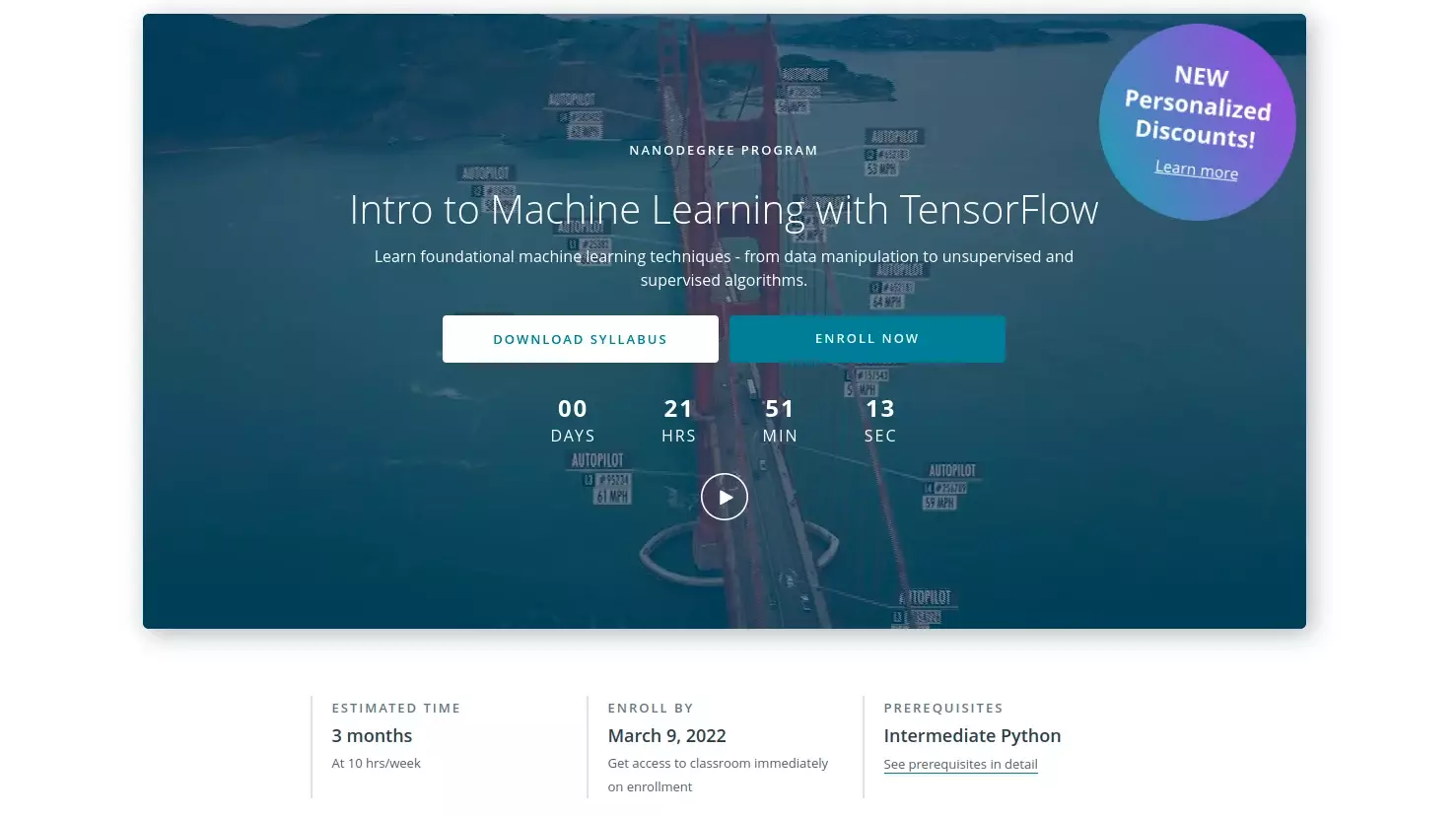 Intro to machine learning with tensorflow