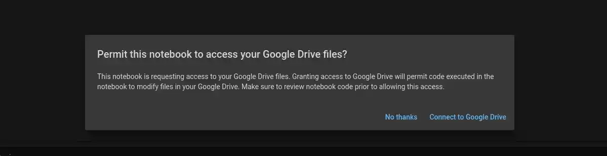 Connect to Google Drive